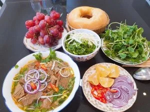 Cách làm phở bò sốt vang Nam Định 7