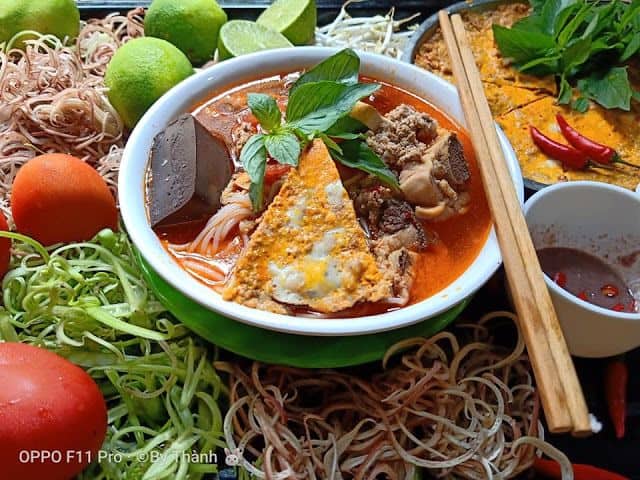 5 cach nau bun rieu cua dong don gian voi cac nguyen lieu de tim